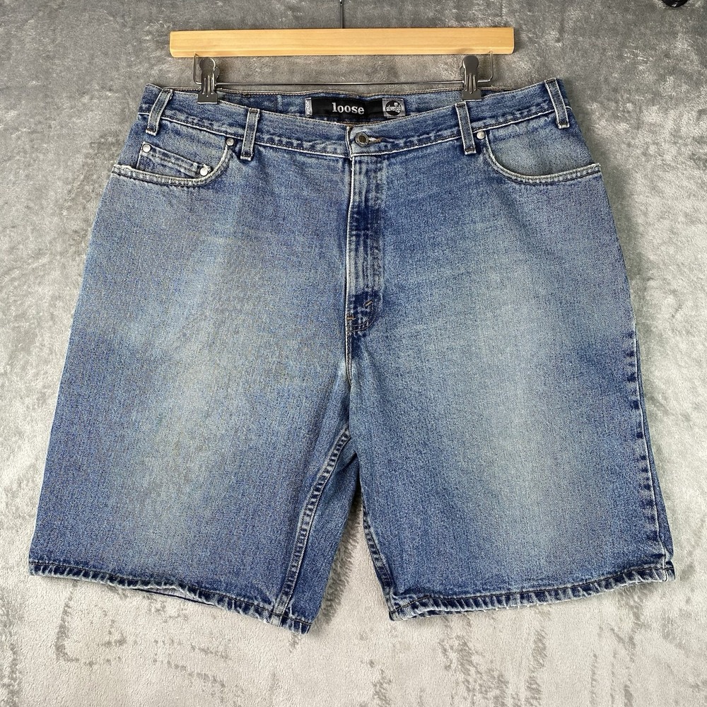 Vtg Levis SilverTab Shorts Mens Size 40 Loose Fit Denim Jean Jorts Baggy USA 90s